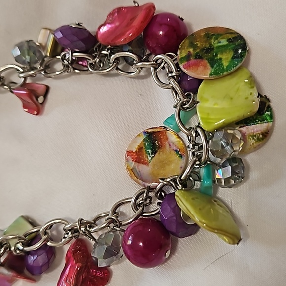 Retro 90s Necklace Bundle Unique Costume Jewelry - Picture 3 of 10